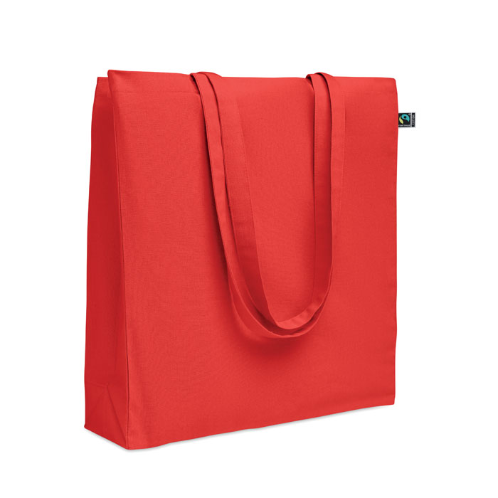 Torba na zakupy Fairtrade 180 g MO2590-05 - Czerwony