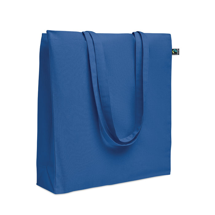 Torba na zakupy Fairtrade 180 g MO2590-37 - Niebieski
