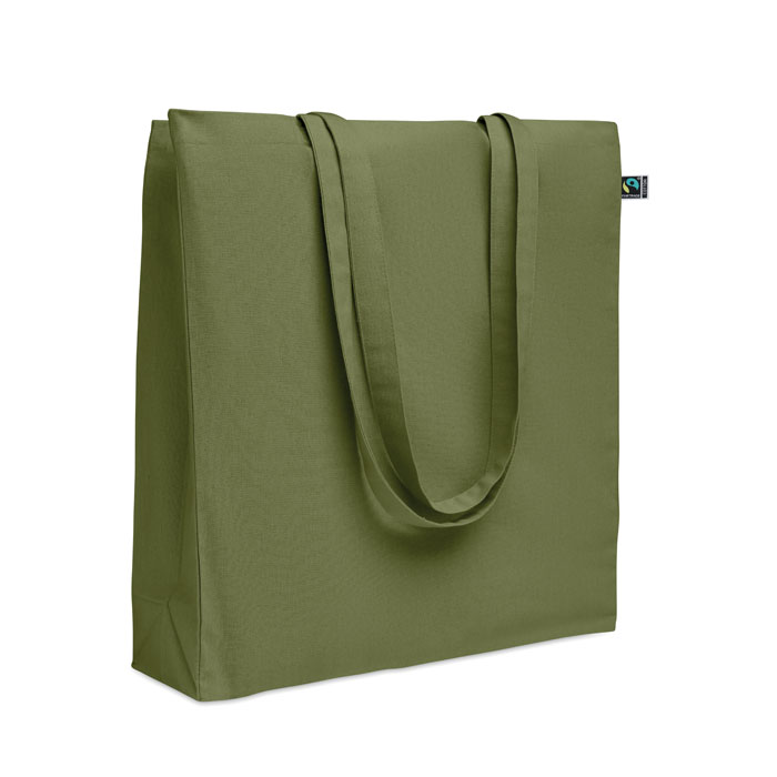 Torba na zakupy Fairtrade 180 g MO2590-60 - Ciemnozielony