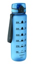 Sportowa butelka RPET 1L - Przezroczysty Blekitny