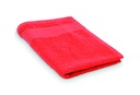 Bawełniany ręcznik dla gości - Czerwony