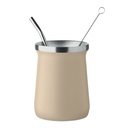 Kubek do herbaty yerba mate MO2776-13 - Bezowy