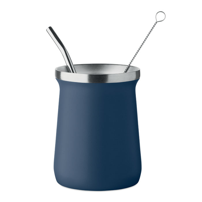 Kubek do herbaty yerba mate MO2776-85 - Francuski Granat