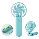 Przenosny, skladany wentylator MO2779-66 - Baby Blue