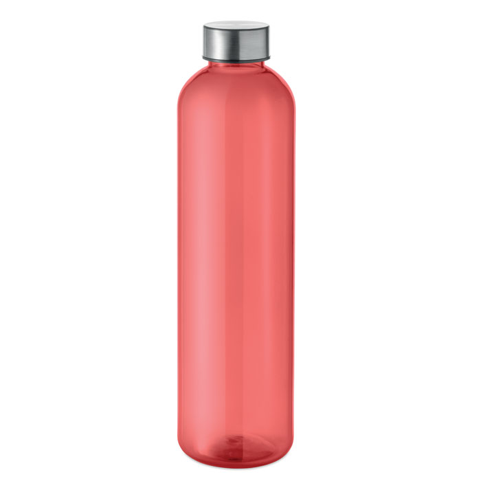 Butelka RPET 1000 ml MO2781-25 - Przezroczysty Czerwony