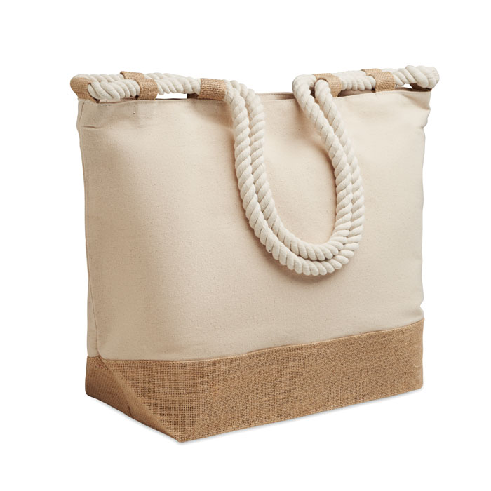 Plocienna torba plazowa MO2805-13 - Bezowy