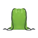 Dziecięcy worek  190T RPET - Limonka