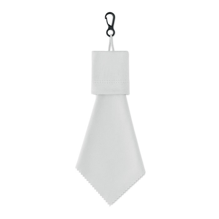 Sciereczka czyszczaca RPET MO2813-06 - Bialy