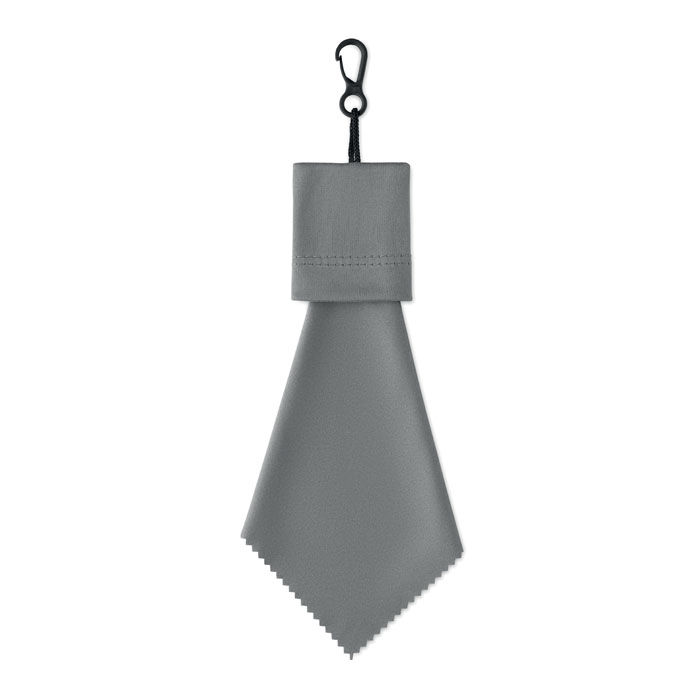 Ściereczka czyszcząca RPET - Szary