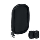 Etui na klucze z 300D RPET MO2822-03 - Czarny