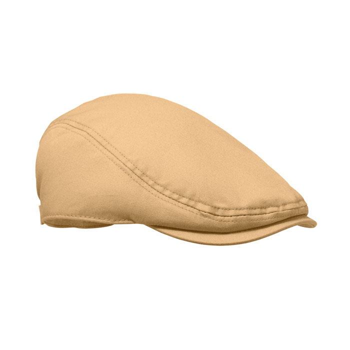 Plaska czapka newsboy 235gr/m² MO2850-39 - Khaki