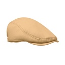 Plaska czapka newsboy 235gr/m² MO2850-39 - Khaki