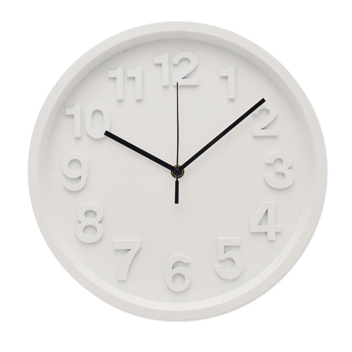 Zegar scienny z PP MO2851-06 - Bialy