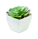 Mini sztuczna roslina MO2853-06 - Bialy