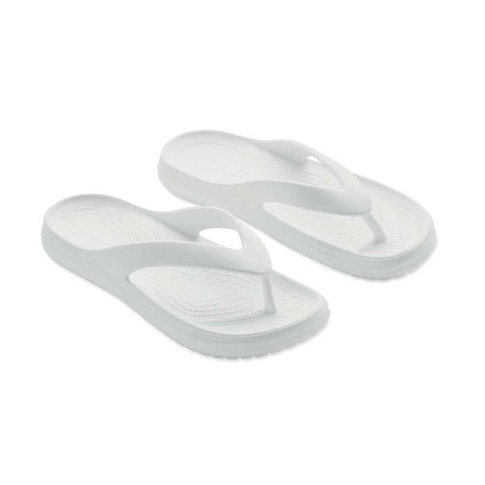 Klapki. Rozmiar 38/39 MO2893-06 - Bialy