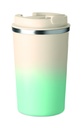 Kubek dwuscienny 350 ml MO2885-77 - Mietowy Zielony