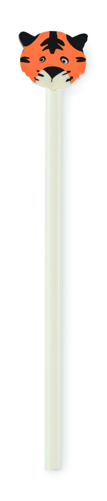 Olowek w ksztalcie zwierzecia MO2929-06 - Bialy