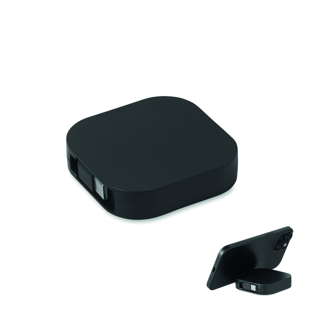zwijany kabel ladujacy 100 W MO2924-03 - Czarny