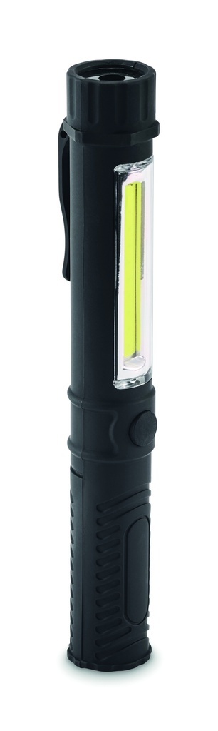 Magnetyczna latarka LED MO2932-03 - Czarny