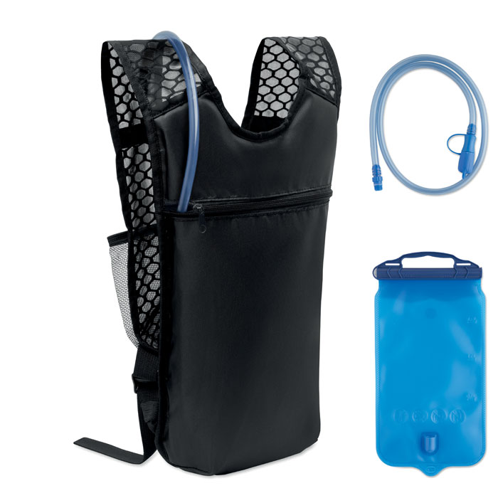 Plecak sportowy 420D PU MO2935-03 - Czarny