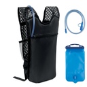 Plecak sportowy 420D PU MO2935-03 - Czarny