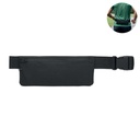 Sportowa saszetka 600D RPET MO2945-03 - Czarny