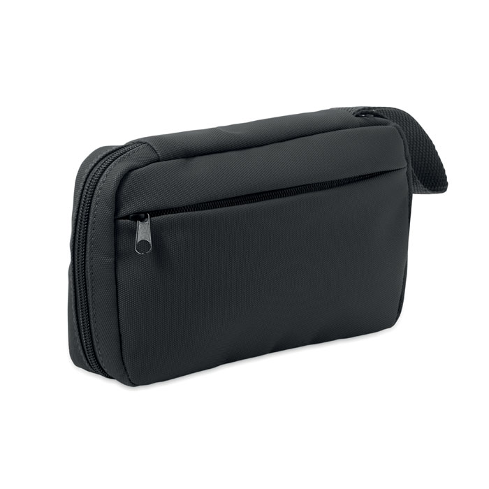 Kosmetyczka 600D RPET MO2948-03 - Czarny