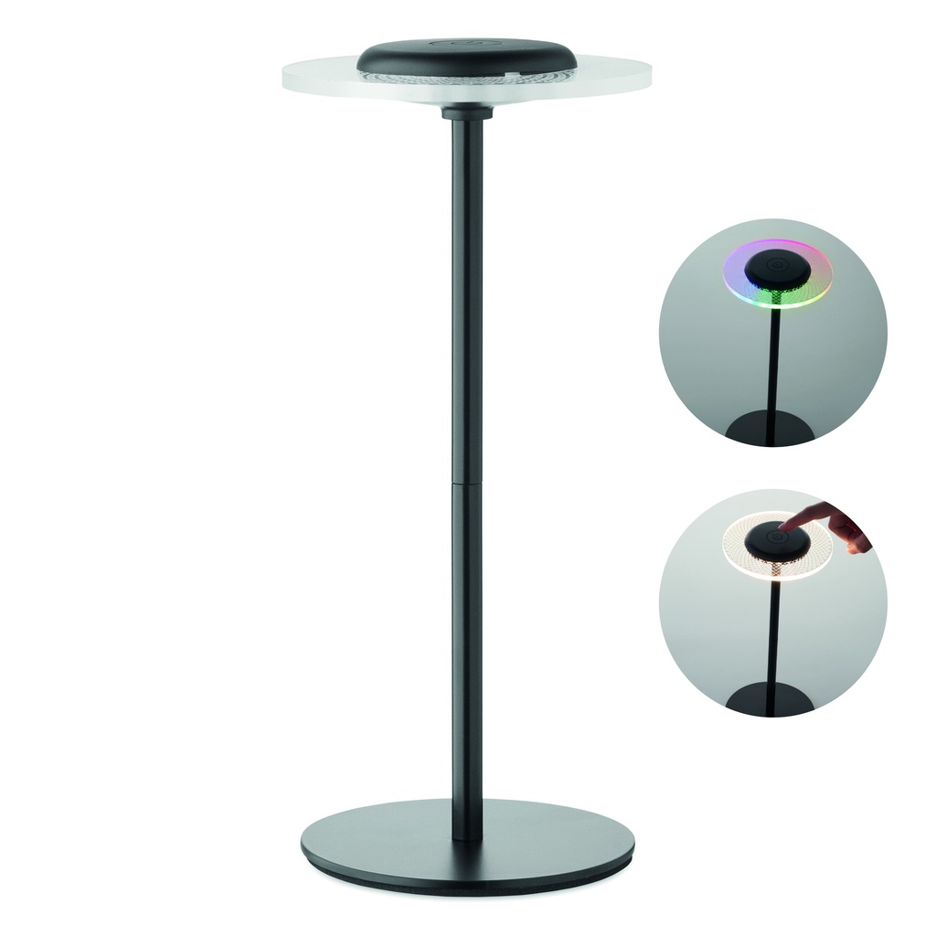 Akumulatorowa zelazna lampa MO2950-03 - Czarny