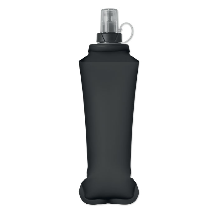 Skladana butelka na wode 500ml MO2962-03 - Czarny