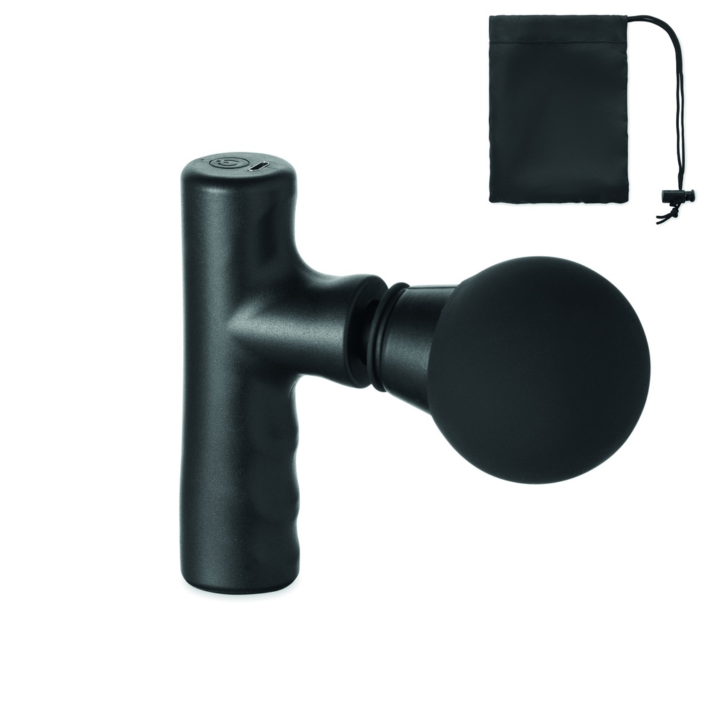 Pistolet do masażu z ABS MO2965-03 - Czarny