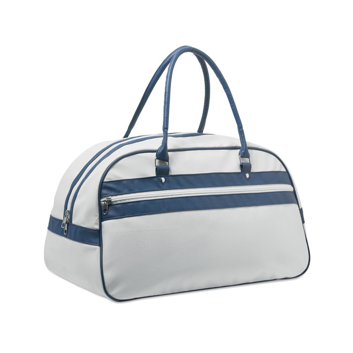 Torba sportowa z PU MO2987-06 - Bialy