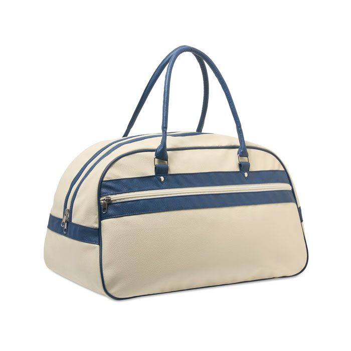 Torba sportowa z PU MO2987-13 - Bezowy