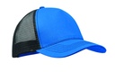 Czapka trucker z 5 panelami MO2986-37 - Niebieski