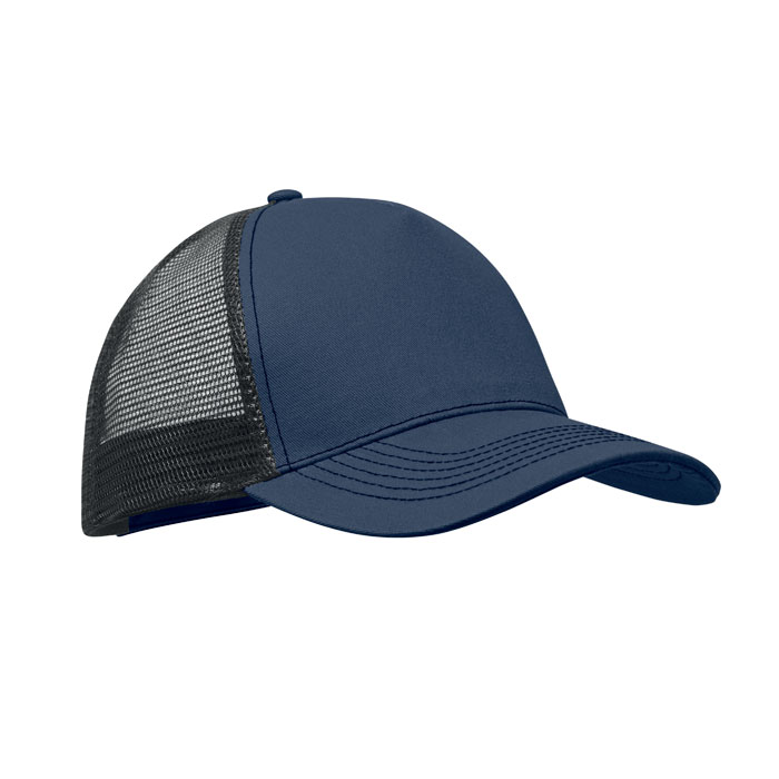 Czapka trucker z 5 panelami MO2986-85 - Francuski Granat