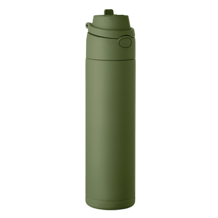 Butelka dwuscienna 500 ml MO2988-60 - Ciemnozielony
