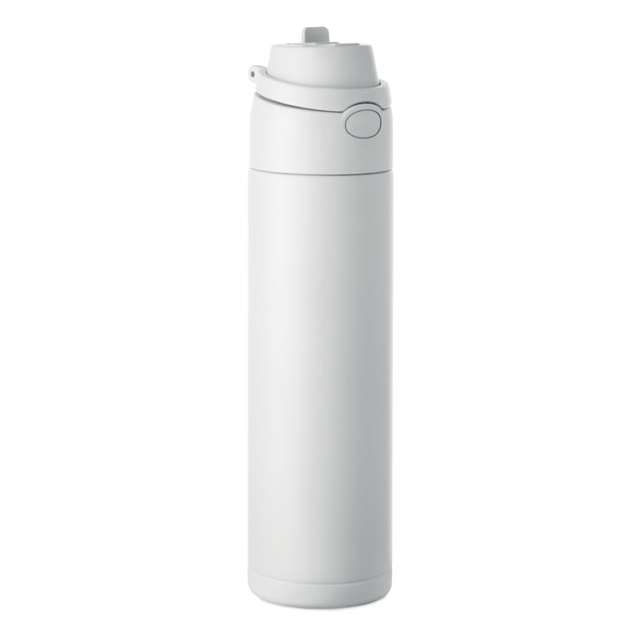 Butelka z 1 scianka 650 ml MO2989-06 - Bialy