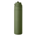 Butelka z 1 scianka 650 ml MO2989-60 - Ciemnozielony