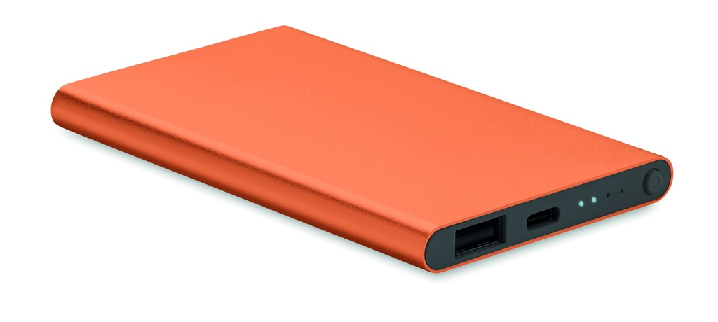 Power Bank 4000 mAh typ C MO6825-10 - Pomaranczowy