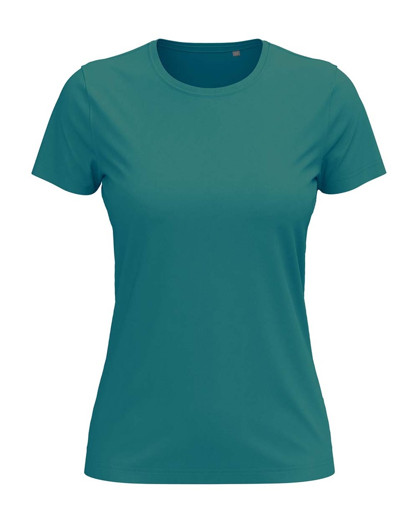 Klasyczny damski t-shirt S141 - Teal