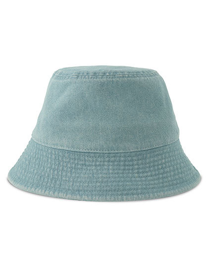 Kapelusz Denimowy Bawelna Recykling AT379 - Light Denim