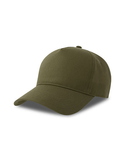 Czapka Z Daszkiem Bawelna Recykling Twill AT540 - Olive