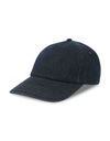 Czapka Niestrukturalna Bawelniana Denim Recykling AT546 - Dark Denim