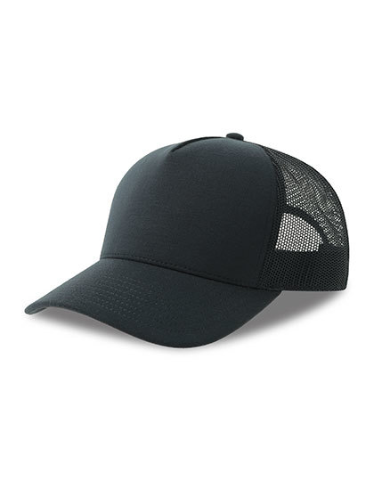 Czapka Trucker Recyklingowana Jersey AT549 - Navy & Navy