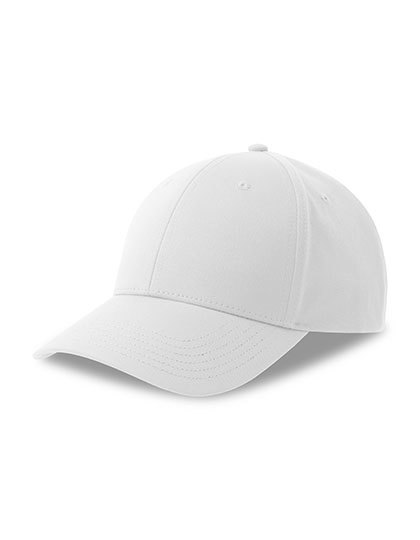 Czapka z Daszkiem Rozciagliwa Recykling AT6004 - White