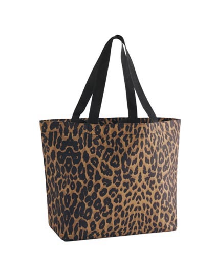 Torba Na Zakupy Poliester Z Recyklingu Wzor Panterka BG194 - Leopard Print