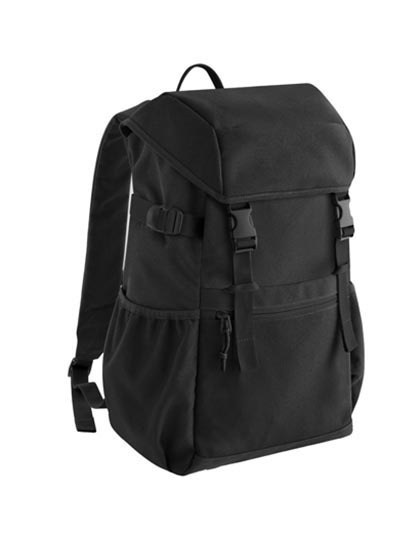Plecak na laptop 16 cali poliester z recyklingu BG370 - Black