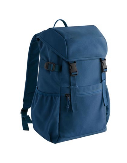 Plecak na laptop 16 cali poliester z recyklingu BG370 - Steel Blue