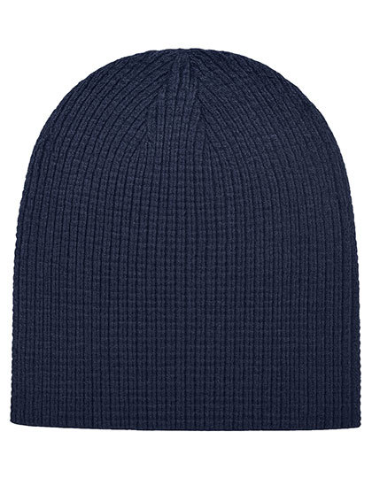 Czapka Dzianinowa Akrylowa C1428 - Navy