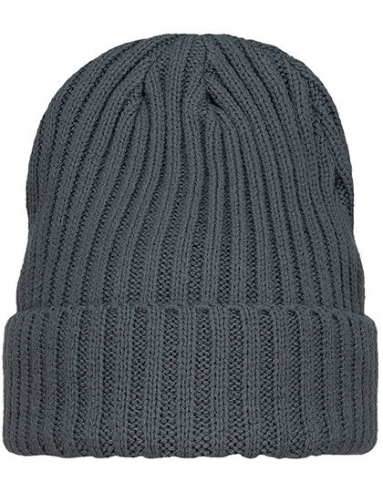 Czapka Klasyczna Akrylowa Dzianinowa C1457 - Dark Grey