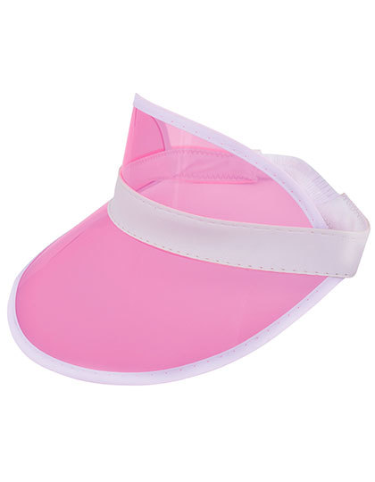 Czapka Daszek Przezroczysty C1820 - Pink